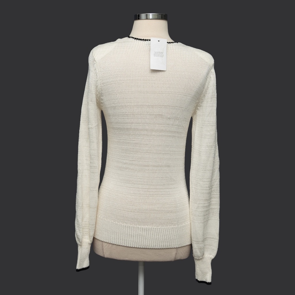 REISS- Talia Contrast Trim Sweater‎ - Picture 5 of 8